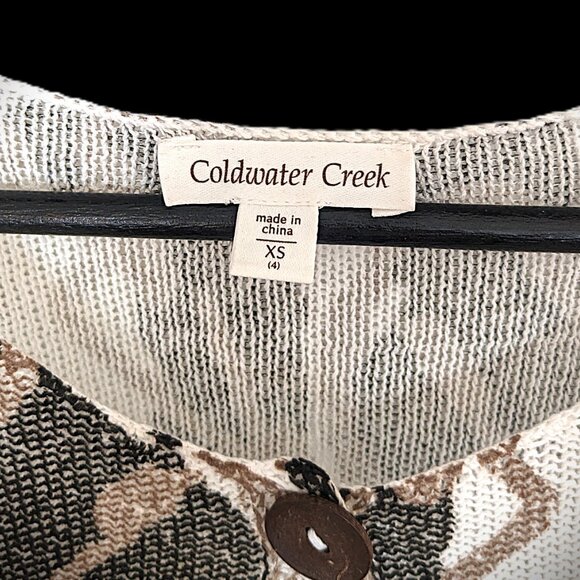 Coldwater Creek Cardigan XS GUC - Picture 4 of 6